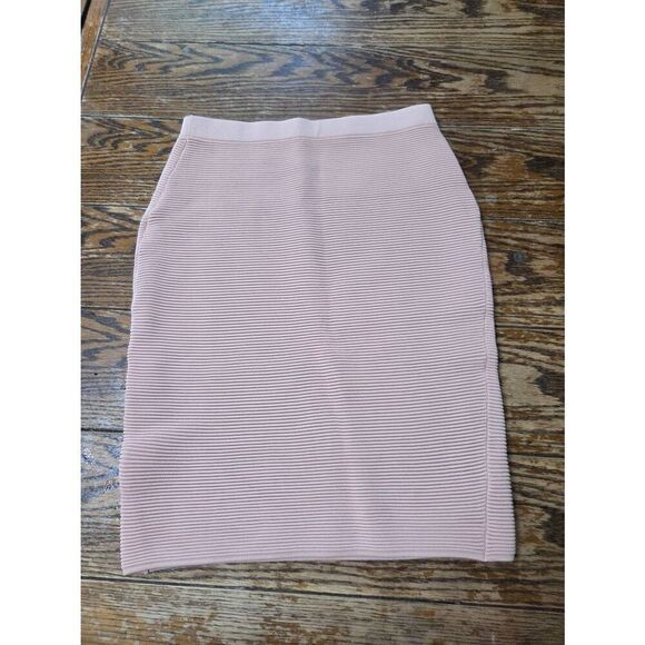 Jonathan Simkhai antique rose ribbed-knit pencil skirt size - Picture 5 of 5